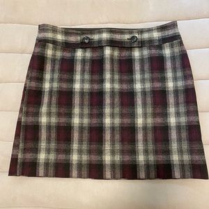 LOFT Plaid Skirt